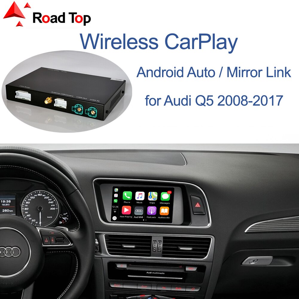 Audi Q5 2009-2017   Apple CarPlay ȵ̵ ڵ..